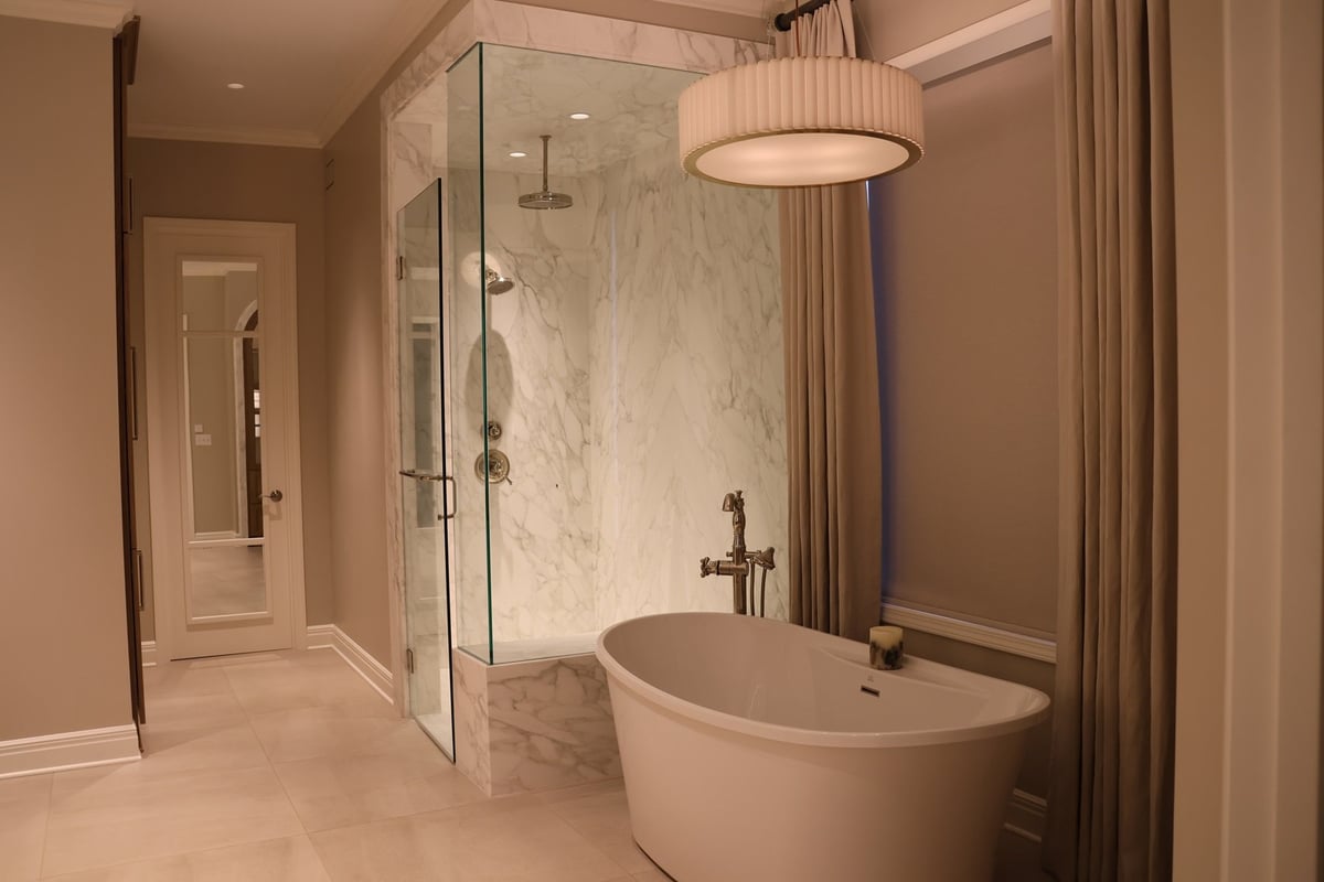 Luxury Master Bathroom Renovation in Kansas City
