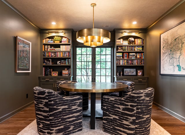 Luxury Craftsmanship Basement Renovation in Kansas City
