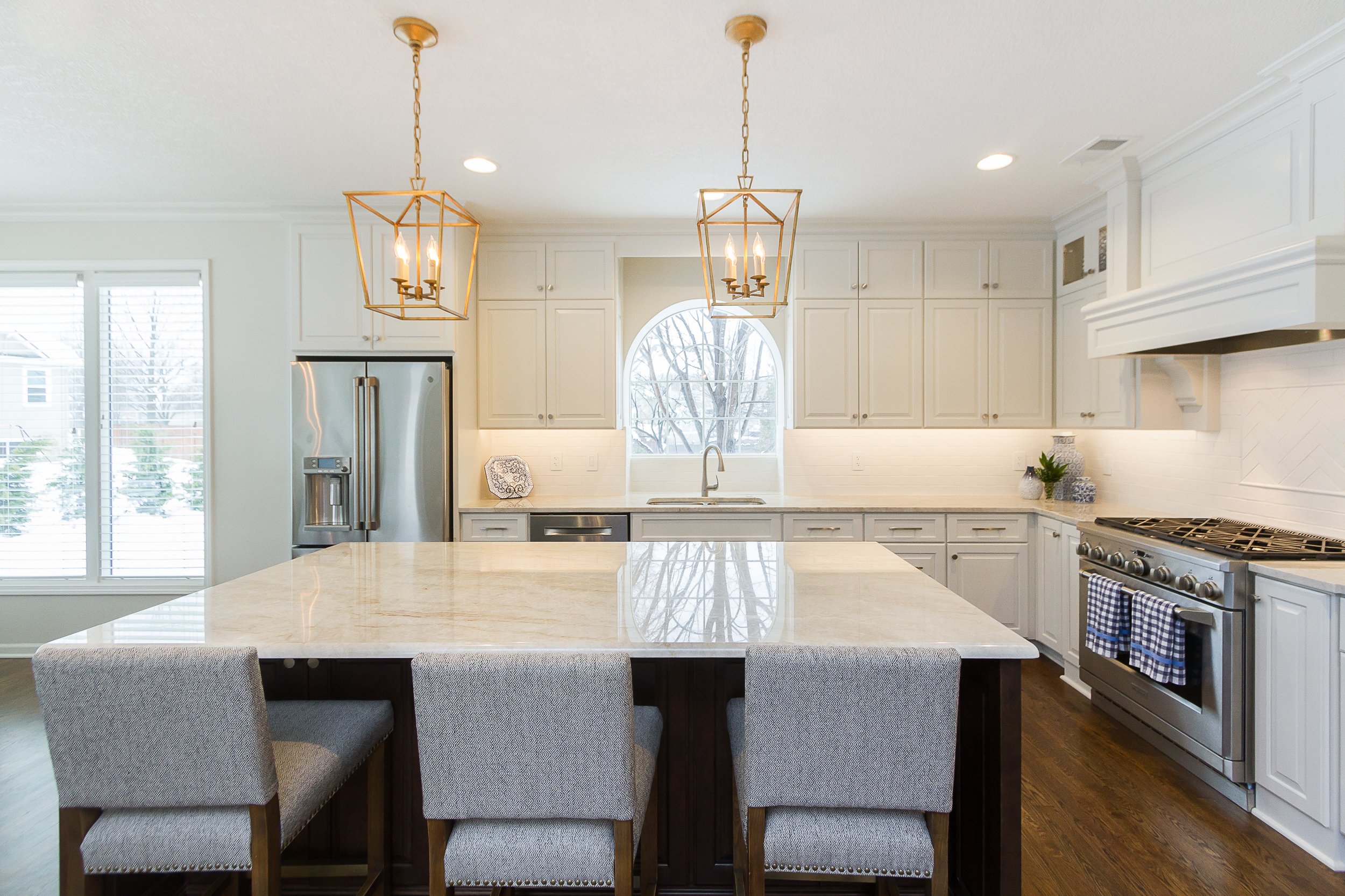 Craftsmanship Open Concept Kitchen Remodel in Kansas City