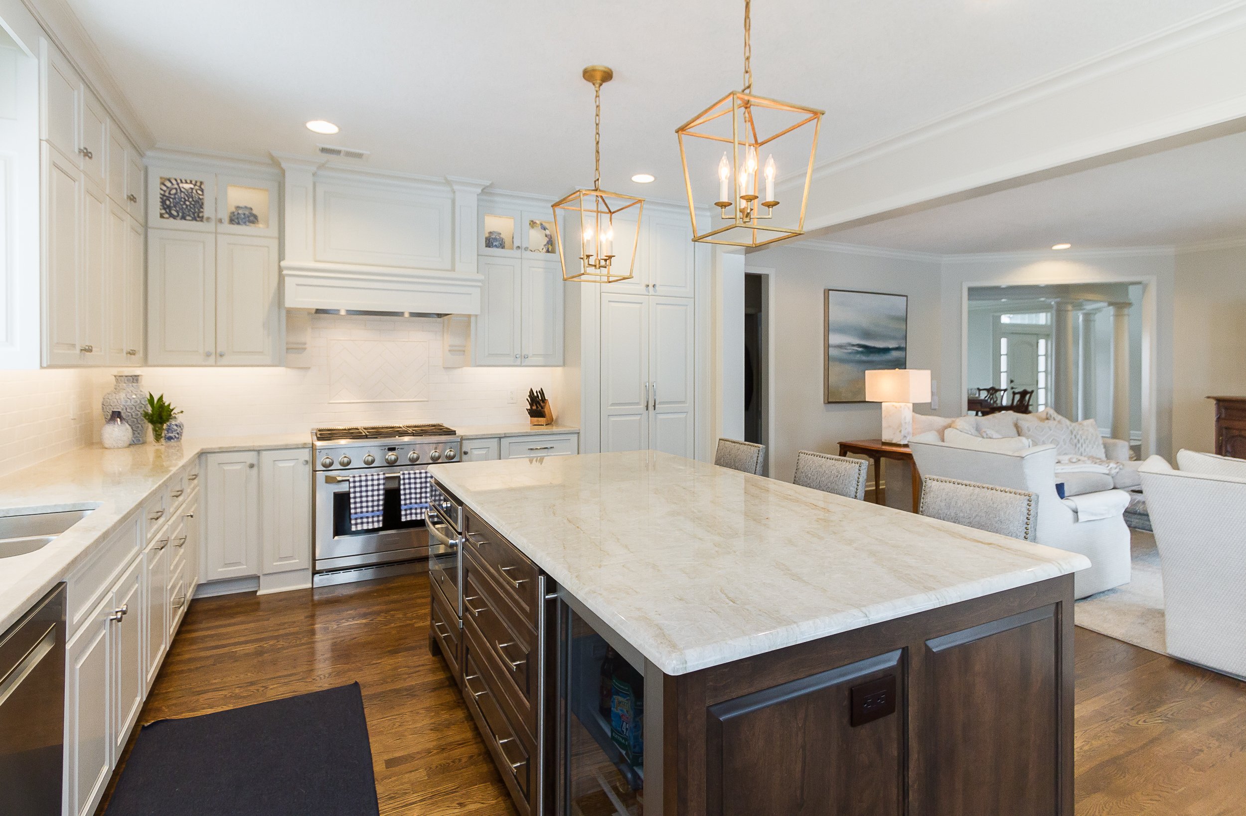 Craftsmanship Open Concept Kitchen Remodel in Kansas City