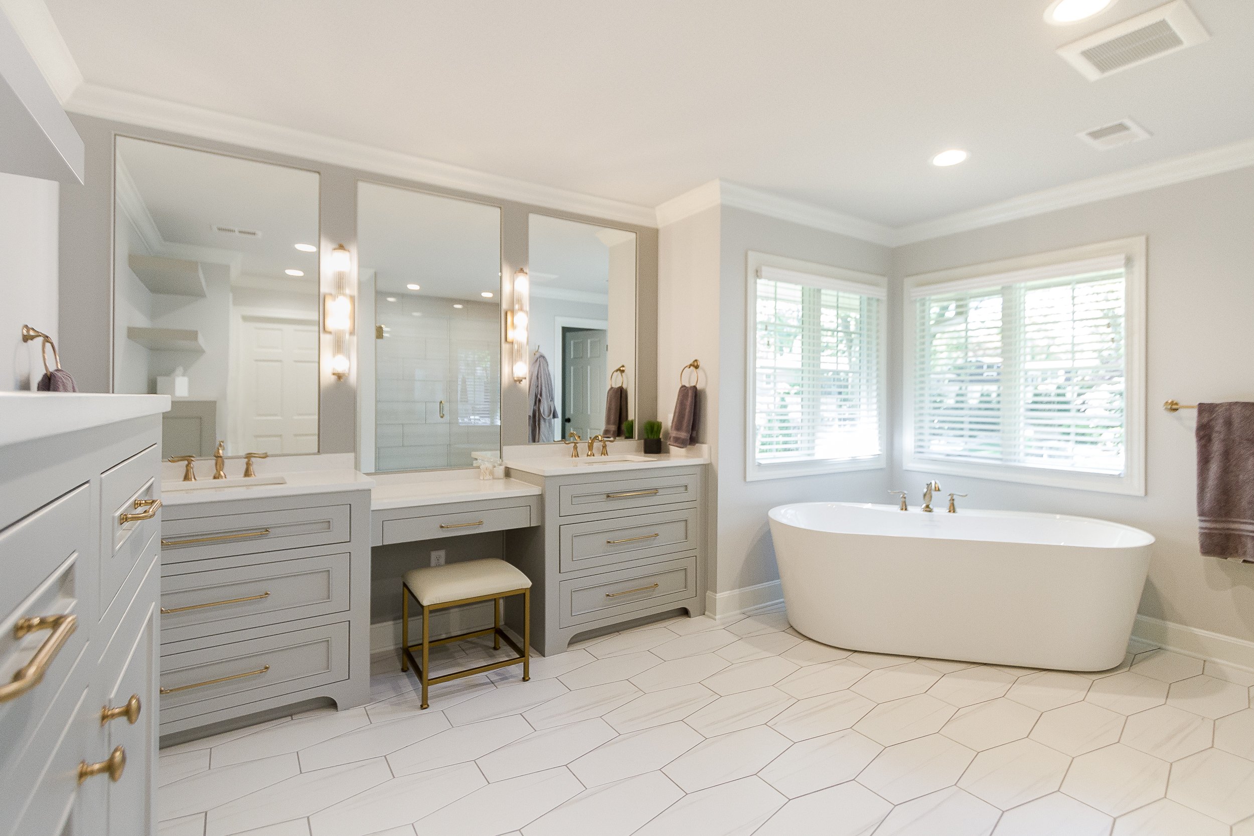 Luxury Master Bathroom Renovation in Kansas City